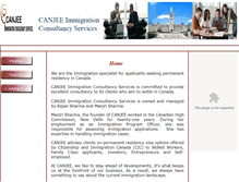 Tablet Screenshot of canjeeimmigration.com